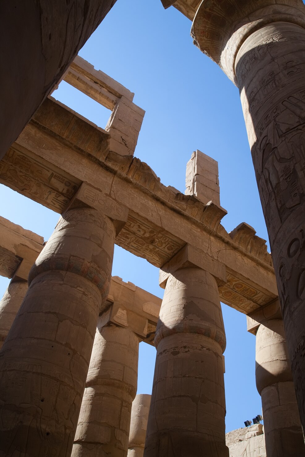 Karnak Tapınağı sütunları